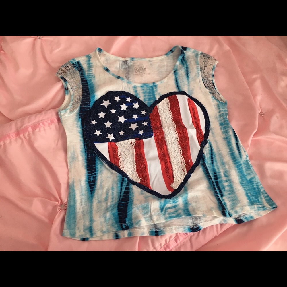 Americana style tee shirt